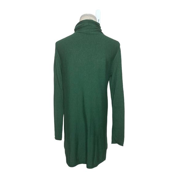 Eileen Fisher green high neck long sleeves sweater size small - Picture 9 of 11